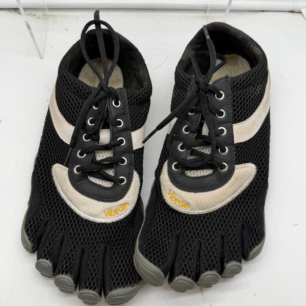Vibram FiveFingers Speed Shoes Mens 45 US 11-11.5 Black Minimalist Barefoot